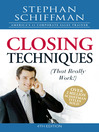 Closing Techniques (That Really Work!) (eBook)